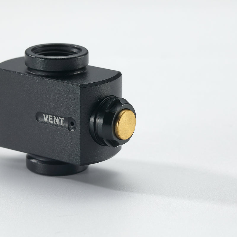 Load image into Gallery viewer, BKZ15 Fuel Canister Refill Adapter for Isobutane Gas, EN417 Lindal Valve, Black
