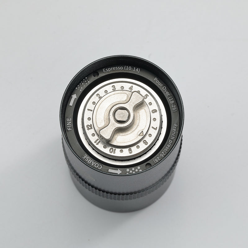 Load image into Gallery viewer, CC-115-BK Manual Coffee Grinder, Stainless Steel, Small, Black