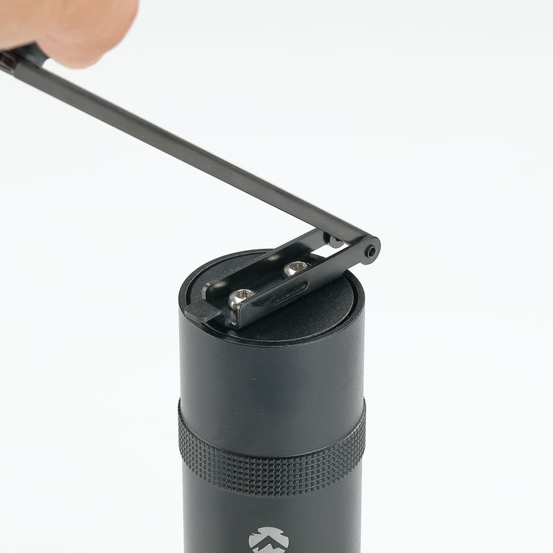 Load image into Gallery viewer, CC-115-BK Manual Coffee Grinder, Stainless Steel, Small, Black