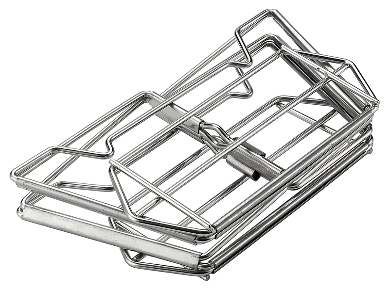 Load image into Gallery viewer, MT-2-ST Collapsible Stainless Steel Campfire Cooking Stand Trivet for Outdoor Camping