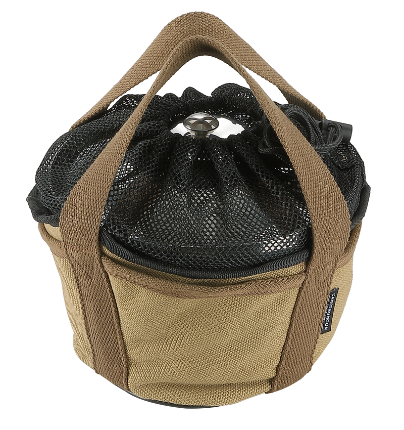 Load image into Gallery viewer, DO-25-BK Dutch Oven Bag – 6.5'' Canvas Stock Pot Case