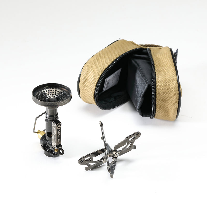 Load image into Gallery viewer, Portable Camp stove with Ignitor & Flow Regulator Foldable for Outdoor  BKXD-2F