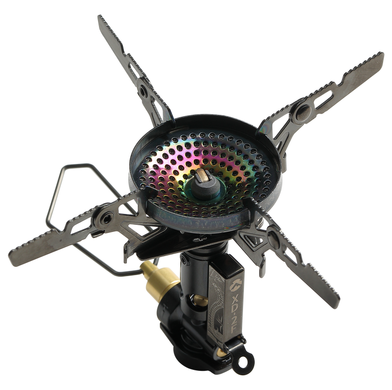 Load image into Gallery viewer, Portable Camp stove with Ignitor & Flow Regulator Foldable for Outdoor  BKXD-2F