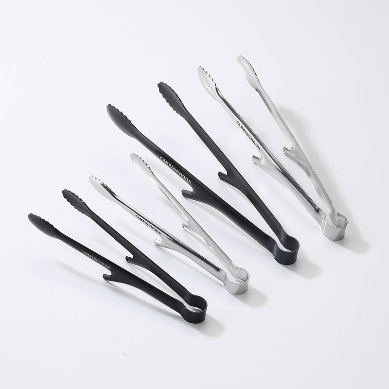 Load image into Gallery viewer, MS-16 / MS-17 Stainless Steel Camping Tongs