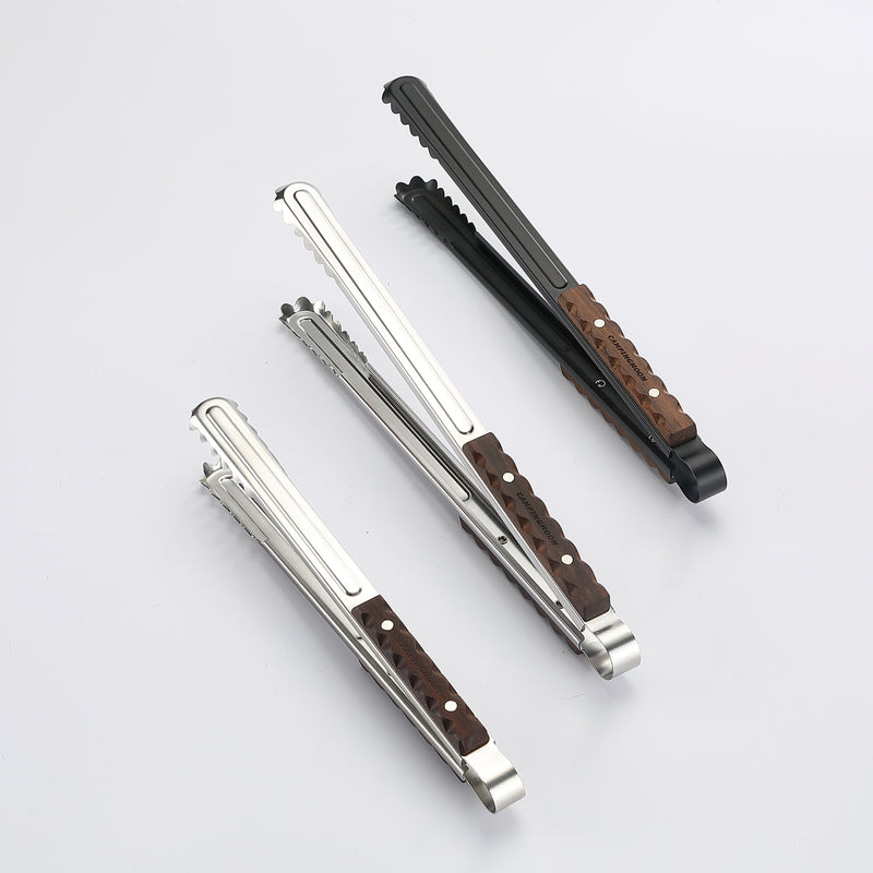 Laden Sie das Bild in Galerie -Viewer, MS-40 Stainless Steel BBQ Tongs