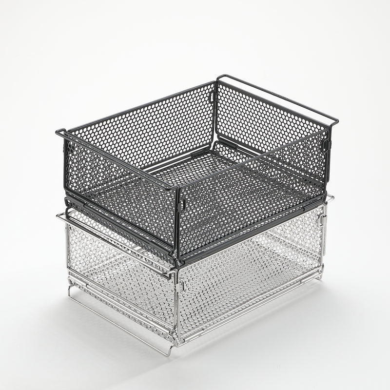 Laden Sie das Bild in Galerie -Viewer, CK-24BF Folding Hex Mesh Storage Basket IGT Camping Organizer Box