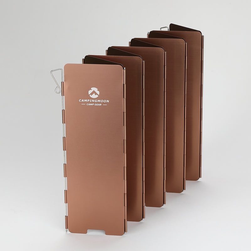 Load image into Gallery viewer, YD-10 10-Plate Foldable Camp Stove Windscreen with Storage Box