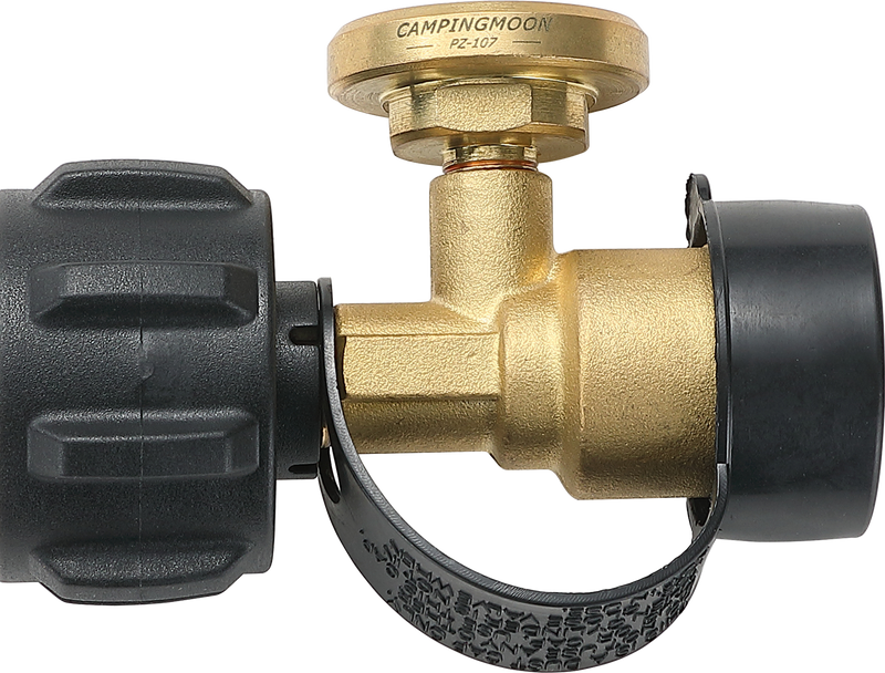 Cargue la imagen en el visor de la galería, PZ-107 QCC1 Gas Adapter with Pressure Gauge