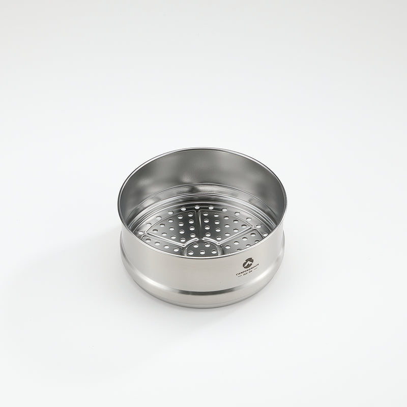 Laden Sie das Bild in Galerie -Viewer, S363 Stainless Steel Camping Steamer Set