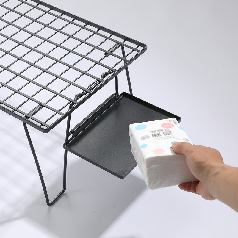 Load image into Gallery viewer, T-2302-BK Camping Table Extension Shelf