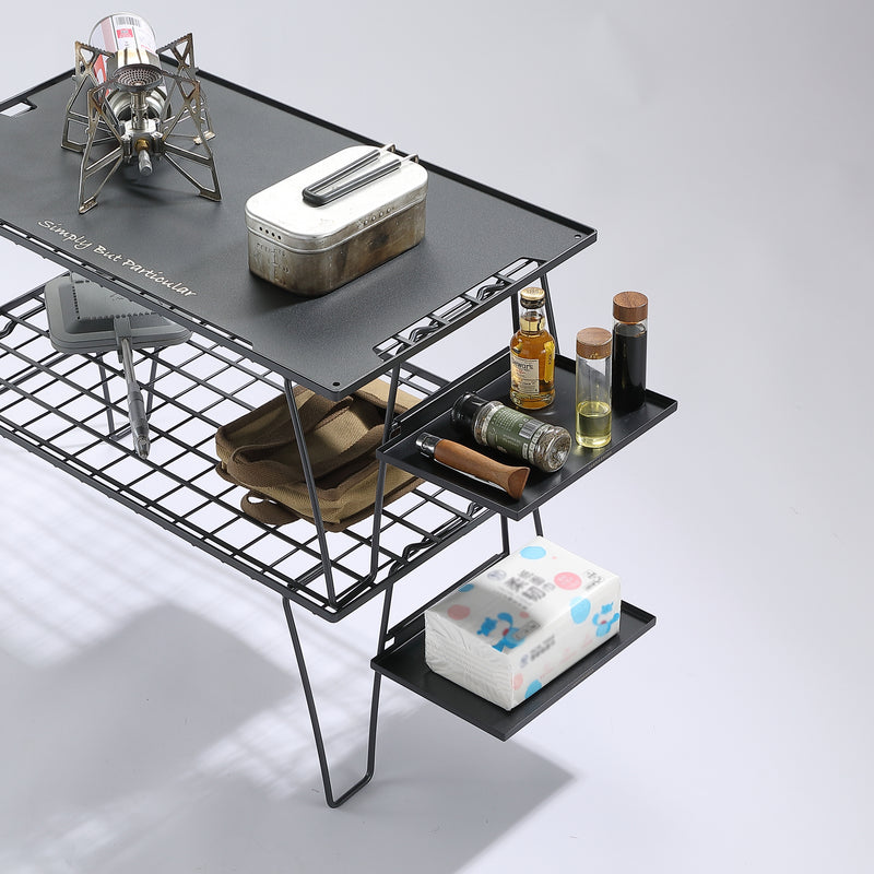 Load image into Gallery viewer, T-2302-BK Camping Table Extension Shelf