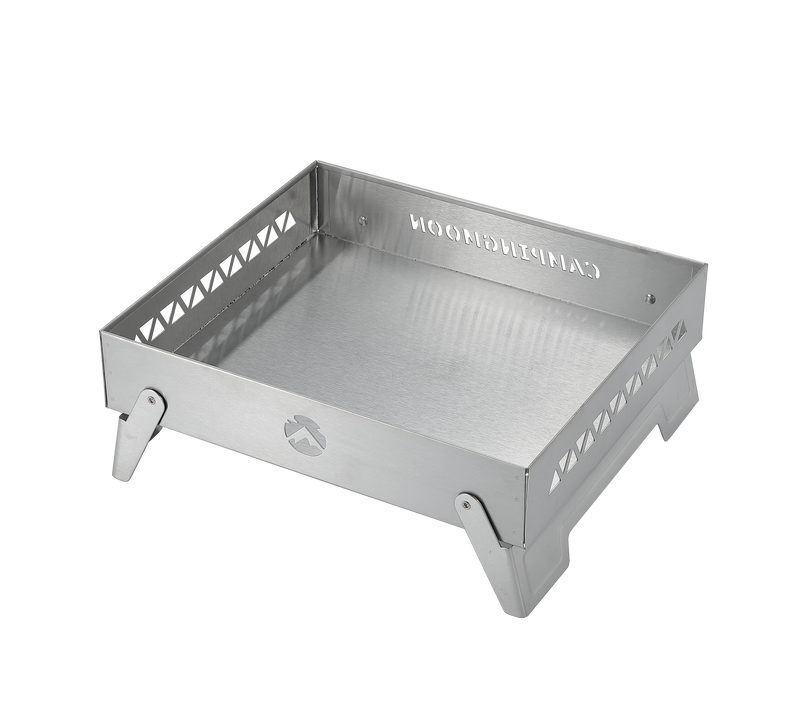 Load image into Gallery viewer, MT-6-LT Portable Small Charcoal Grill Fire Pit, Stainless Steel, Outdoor Cooking