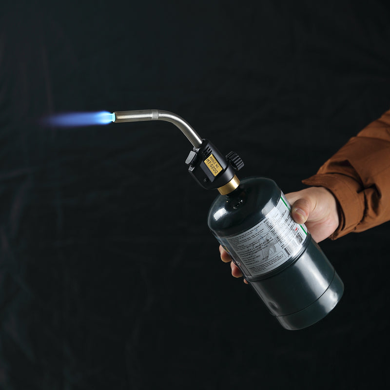 Load image into Gallery viewer, MT-5200 MAPP Propane Torch Head, CGA600 Interface, MAP Gas, Self-Ignition