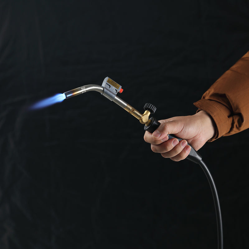 Load image into Gallery viewer, MT-5110-2024NEW Propane Torch with 4.6Ft Hose & Hook, Flame Adjustable CGA600 Interface