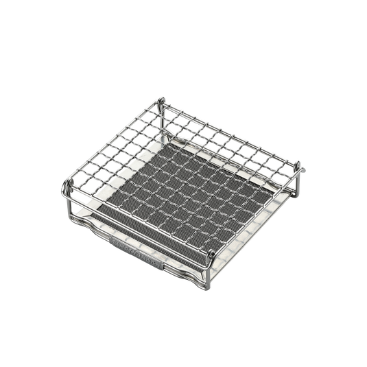 US-1312 Bread Toaster for Camping Stove Gas Fire 304 Stainless Steel Bread Toaster Small Size