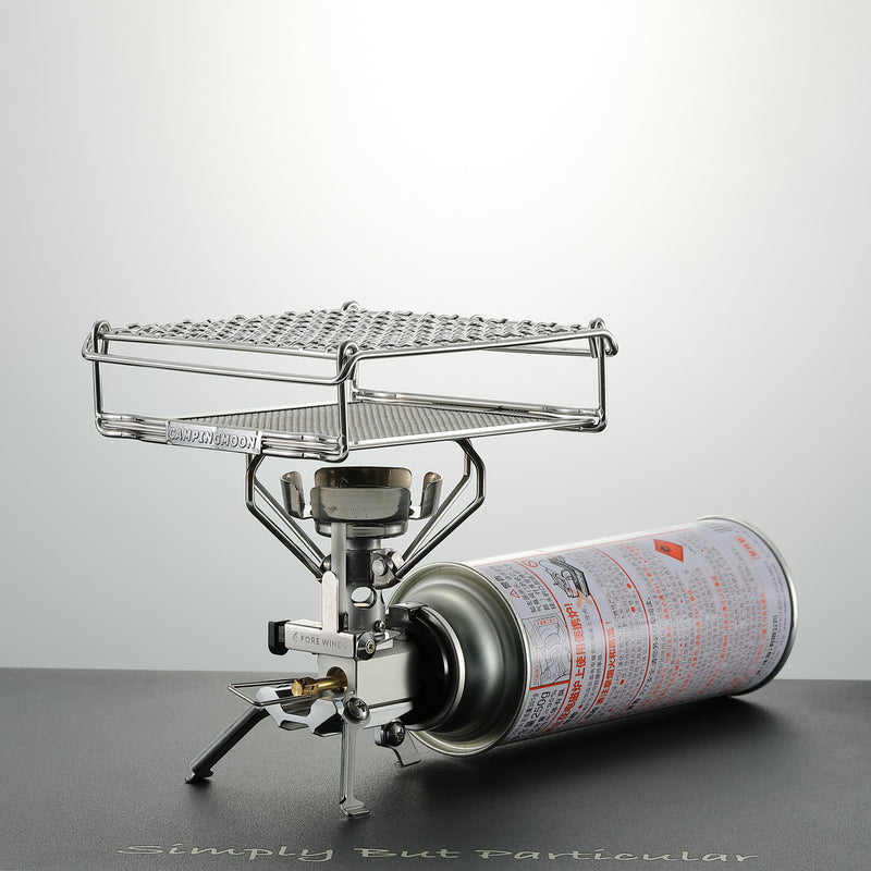 Load image into Gallery viewer, US-1312 Bread Toaster for Camping Stove Gas Fire 304 Stainless Steel Bread Toaster Small Size