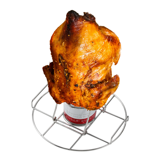 BBQ-19 Beercan Chicken Holder Rack Stainless Steel Chicken Roasting Rack Stand for Grill Smoker
