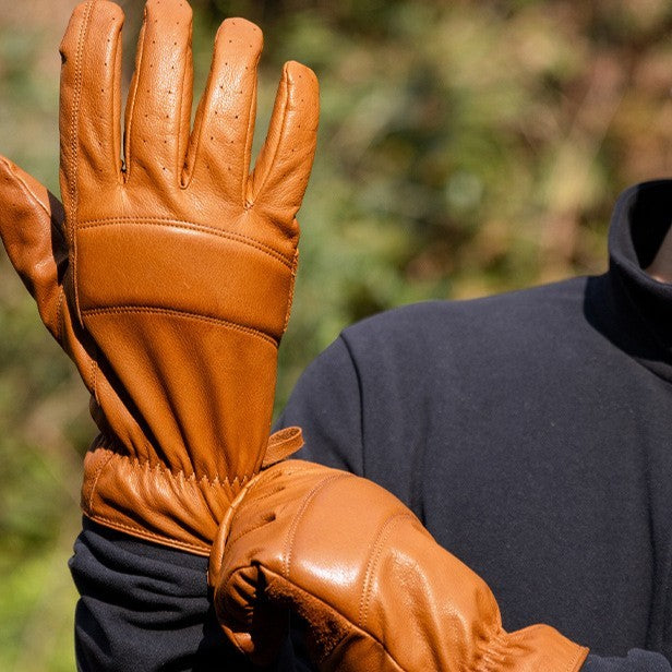 Cargue la imagen en el visor de la galería, Q27 Leather Work Gloves