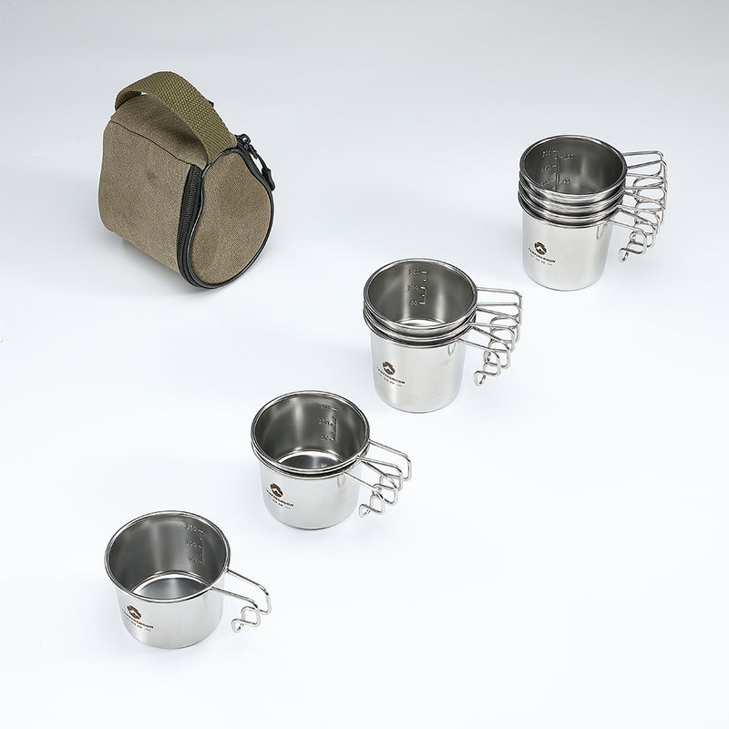 Load image into Gallery viewer, S-180-2P 304 Stainless Steel Small Coffee Mug, 160ml, 2Pcs,