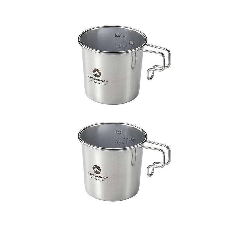 Load image into Gallery viewer, S-190-2p 304 Stainless Steel Small Beer Mug, 7oz (210ml), 2Pcs