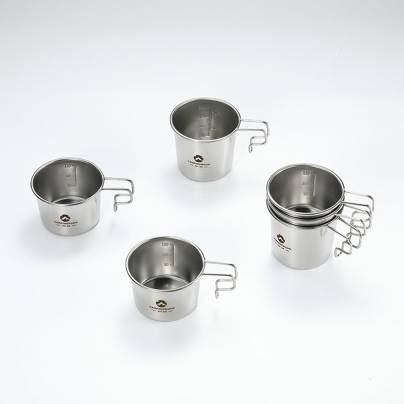 Load image into Gallery viewer, S-190-2p 304 Stainless Steel Small Beer Mug, 7oz (210ml), 2Pcs