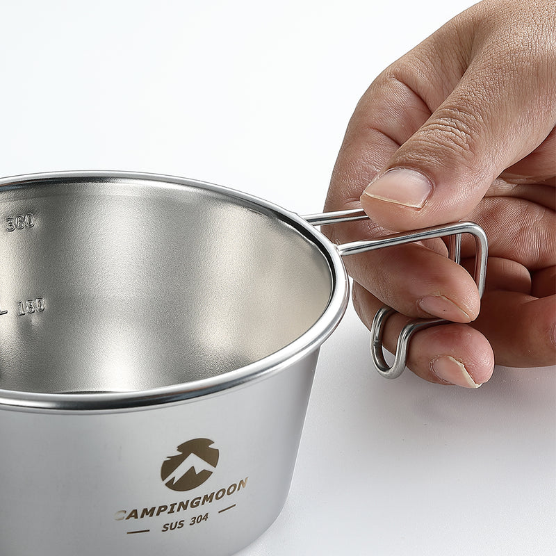 Load image into Gallery viewer, S-360 2-Piece Stainless Steel Deep Sierra Cup with bag, 450ml