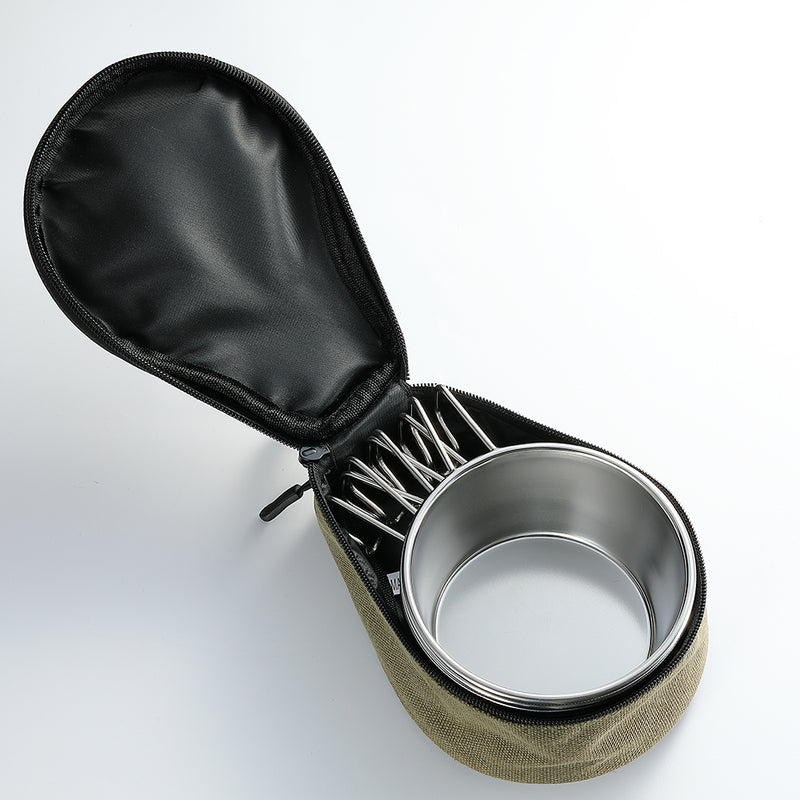 Load image into Gallery viewer, S-360 2-Piece Stainless Steel Deep Sierra Cup with bag, 450ml