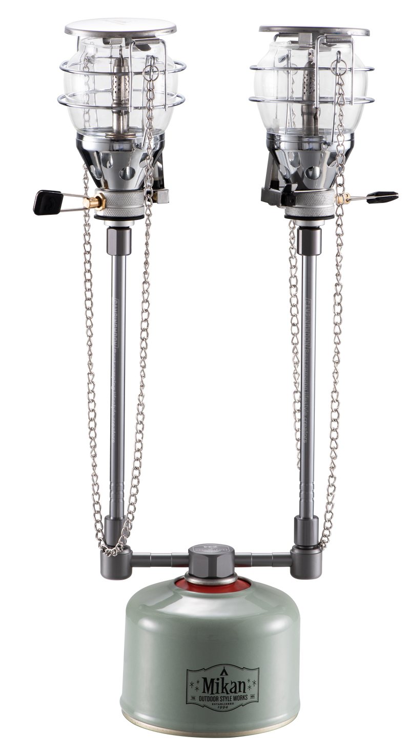 Load image into Gallery viewer, Z24 2-Outlet Adapter for EN417 Lindal Valve, Canister & Camping Lantern