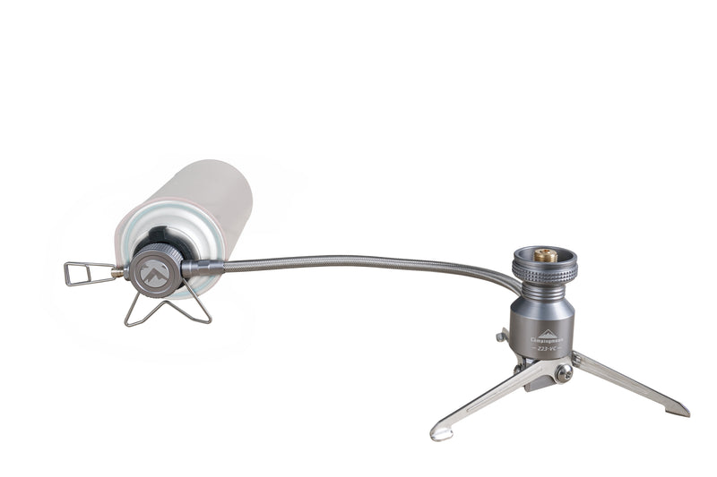 Laden Sie das Bild in Galerie -Viewer, Butan Gasadapter mit Edelstahl-Gasschlauch | Z23-VC