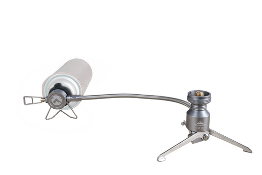 Z23-VC Butane Adapter, Remote Stove with Stainless Braided Hose