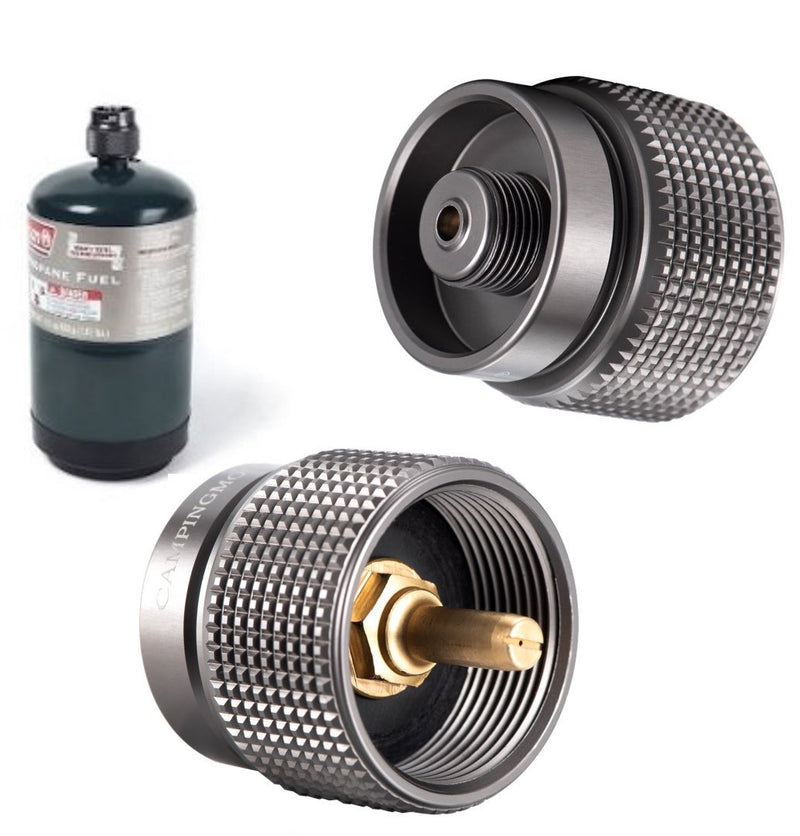 Load image into Gallery viewer, Z22 Propane to Butane Adapter, 16oz/1Lb Canister to EN417 Lindal Valve