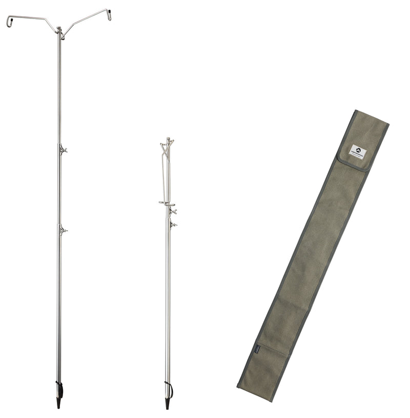 Load image into Gallery viewer, D-240 Lantern Pile Driver Height Adjustable with Storage Bag Heavy Duty Stainless Steel