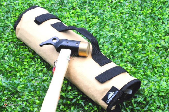 Load image into Gallery viewer, B126 Cotton Canvas Tent Stake Case – Beige (30cm Length)