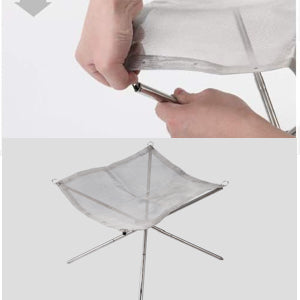 Load image into Gallery viewer, SOLO-101 Portable Mesh Fire Pit, 16.34-Inch