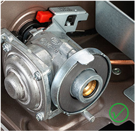 Laden Sie das Bild in Galerie -Viewer, Propangas auf Butan Adapter mit Regler & Schlauch – Aluminium | Z59-CB