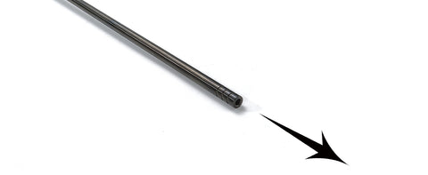 The tip comes into contact with the fire source, so it is made of heat-resistant stainless steel.
