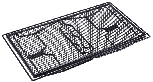 T-238 Campfire Grill Storage Rack Camping Grill Steel Foldable Stackable