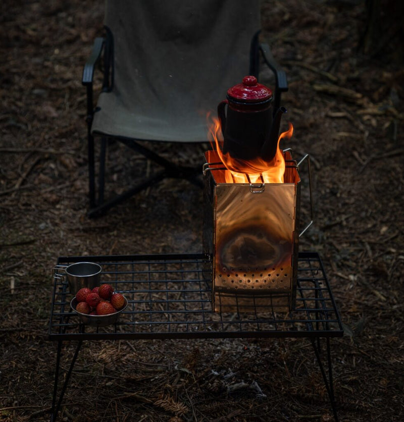Load image into Gallery viewer, MT-19-W Mini Stainless Steel Trivet for Camping Pots