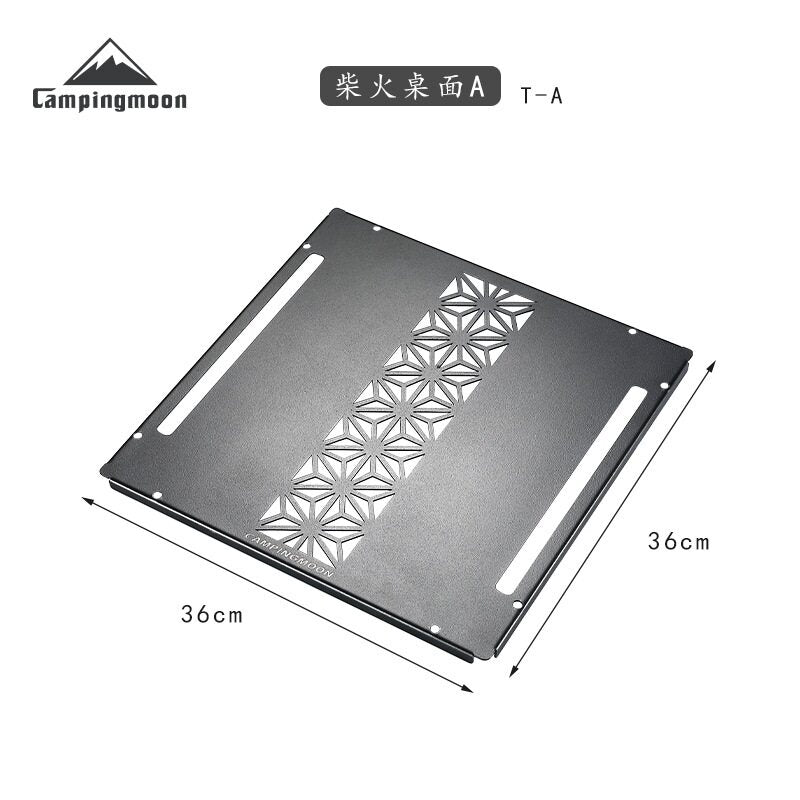 Load image into Gallery viewer, T-285A Small Decorative Steel Firewood Log Rack with Top Plate - Indoor & Outdoor