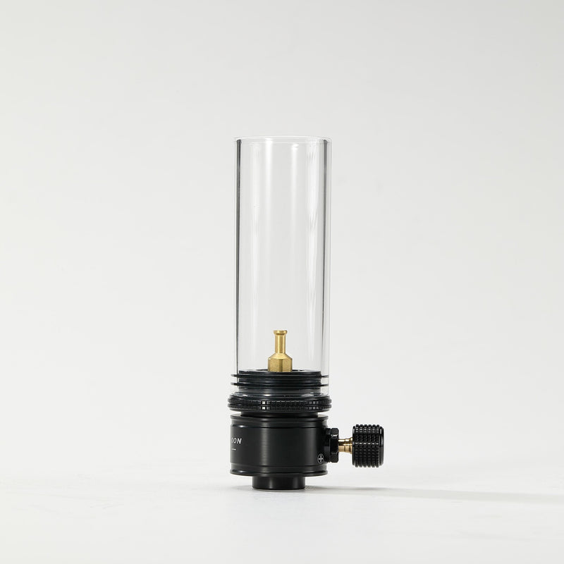 Load image into Gallery viewer, BKT-1D Black Gas Candle Lantern - Mini & Portable for Backpacking