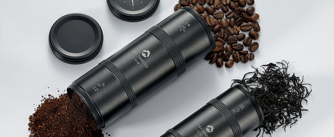 Multi-purpose for one can
Layer up and down into independent spaces, which can store coffee beans, coffee powder, tea, etc.