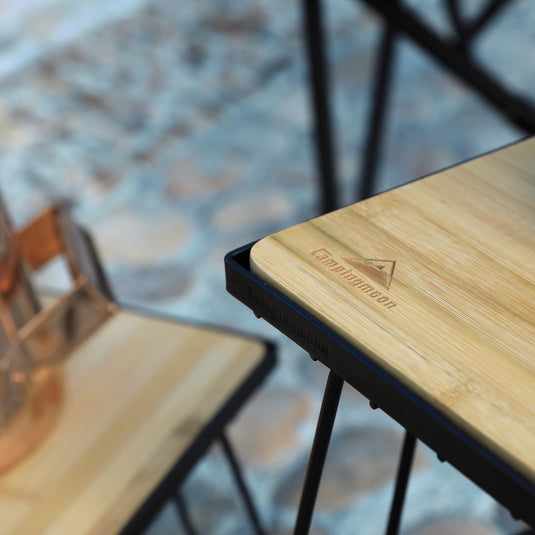 T-2301 Bamboo Top Plate for Camping Field Racks - 23" x 13.2"