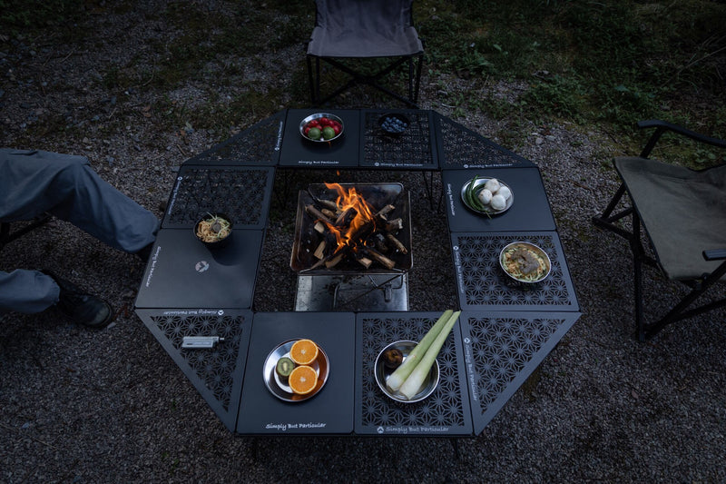 Load image into Gallery viewer, T-2309-C Black Aluminum Field Rack Connecting Top Plate - Half Size with Leaf Design