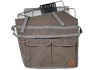 <br>CANVAS BAG</br>
All parts of this wood burning grill can be folded into attached canvas storage bag. Save the space to store it.