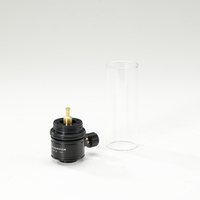 Load image into Gallery viewer, BKT-1D Black Gas Candle Lantern - Mini & Portable for Backpacking