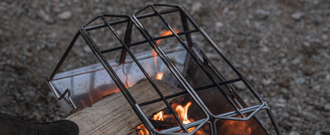 Upper: 7.9 x 15.2 inches
You can use both small pot and large pot on it for outdoor cooking.
