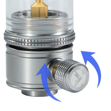 How to adjust the amount of light Turning the flame adjustment dial to adjust the height of the flame.