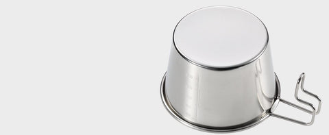 Long-lasting, open fire OK
Resistant to rust and easily removes oil stains for easy maintenance.