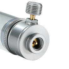 EN417 Lindal valve This little camping lantern need to use isobutane canister with EN417 Lindal valve. Or use adapter for camping butane gas fuel canister.