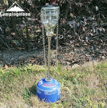 Equipped with check-valve (self-sealing valve), therefore it won't leak when connect it to gas canister.